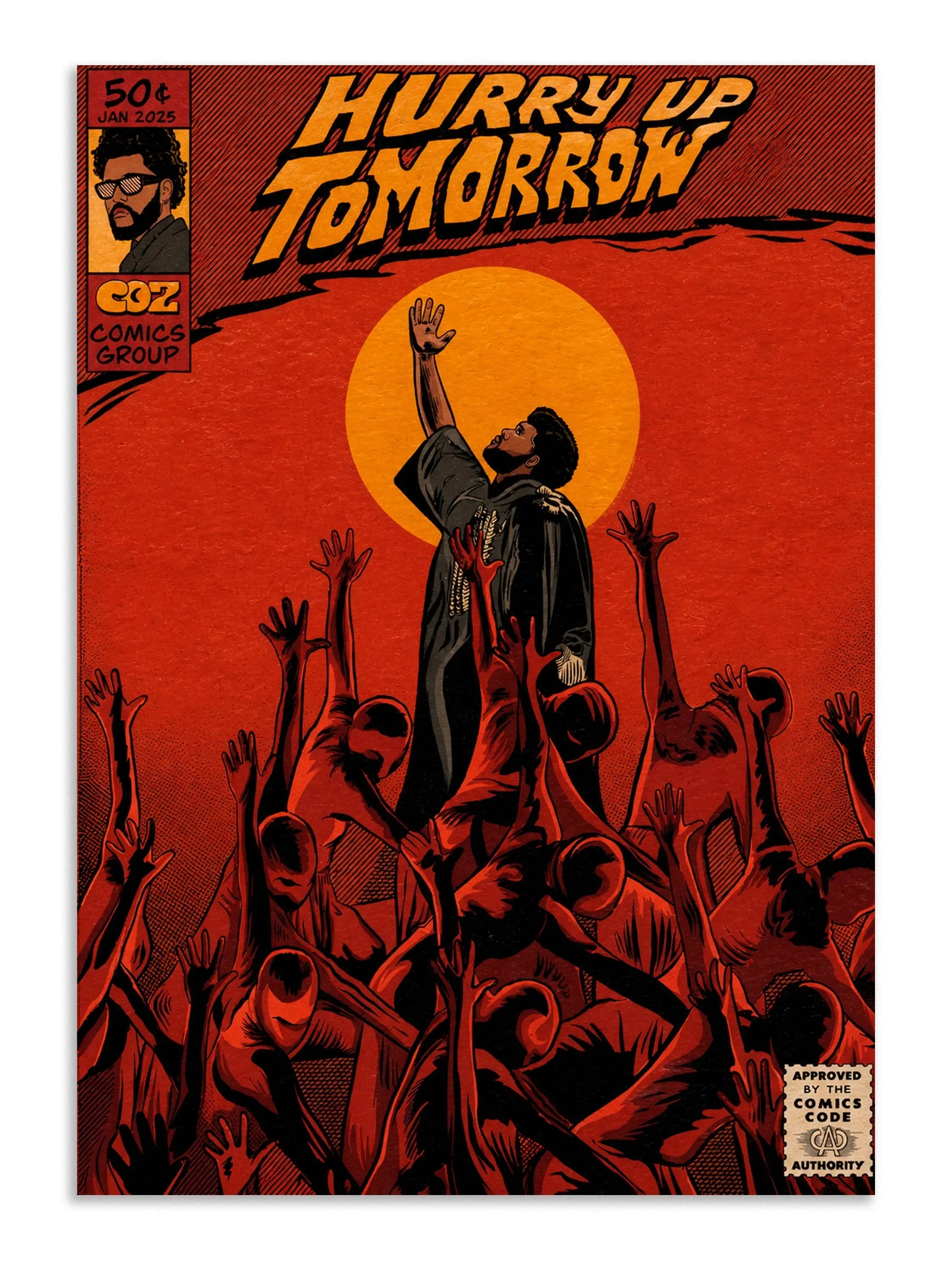 The Weeknd Hurry Up Tomorrow Wall Art Lazywalls